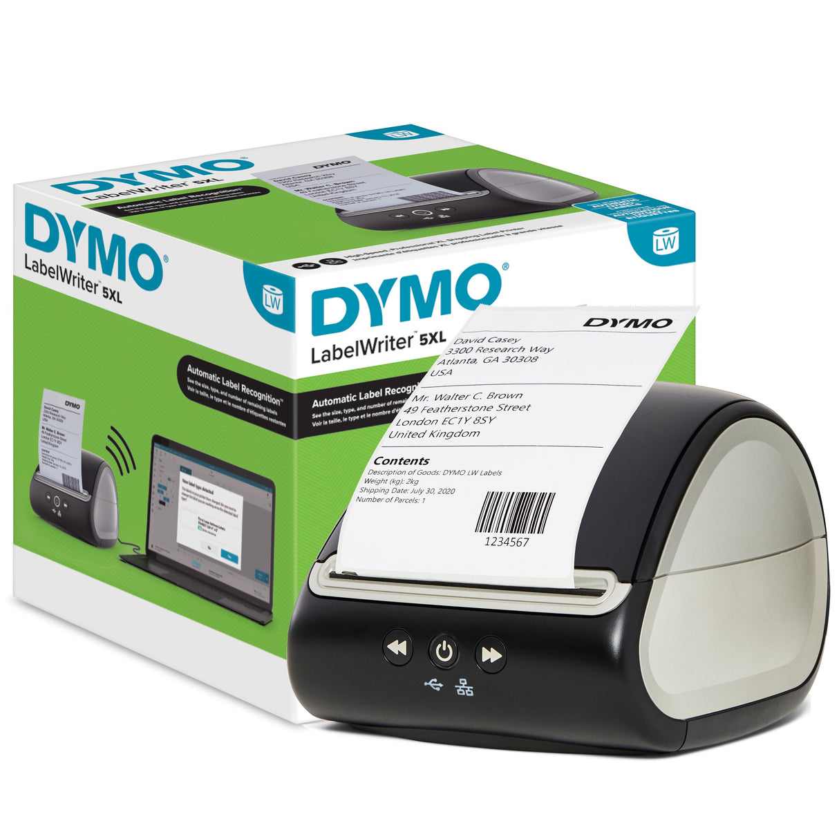 DYMO LabelWriter 5XL – Etiketprintere (billede 1)