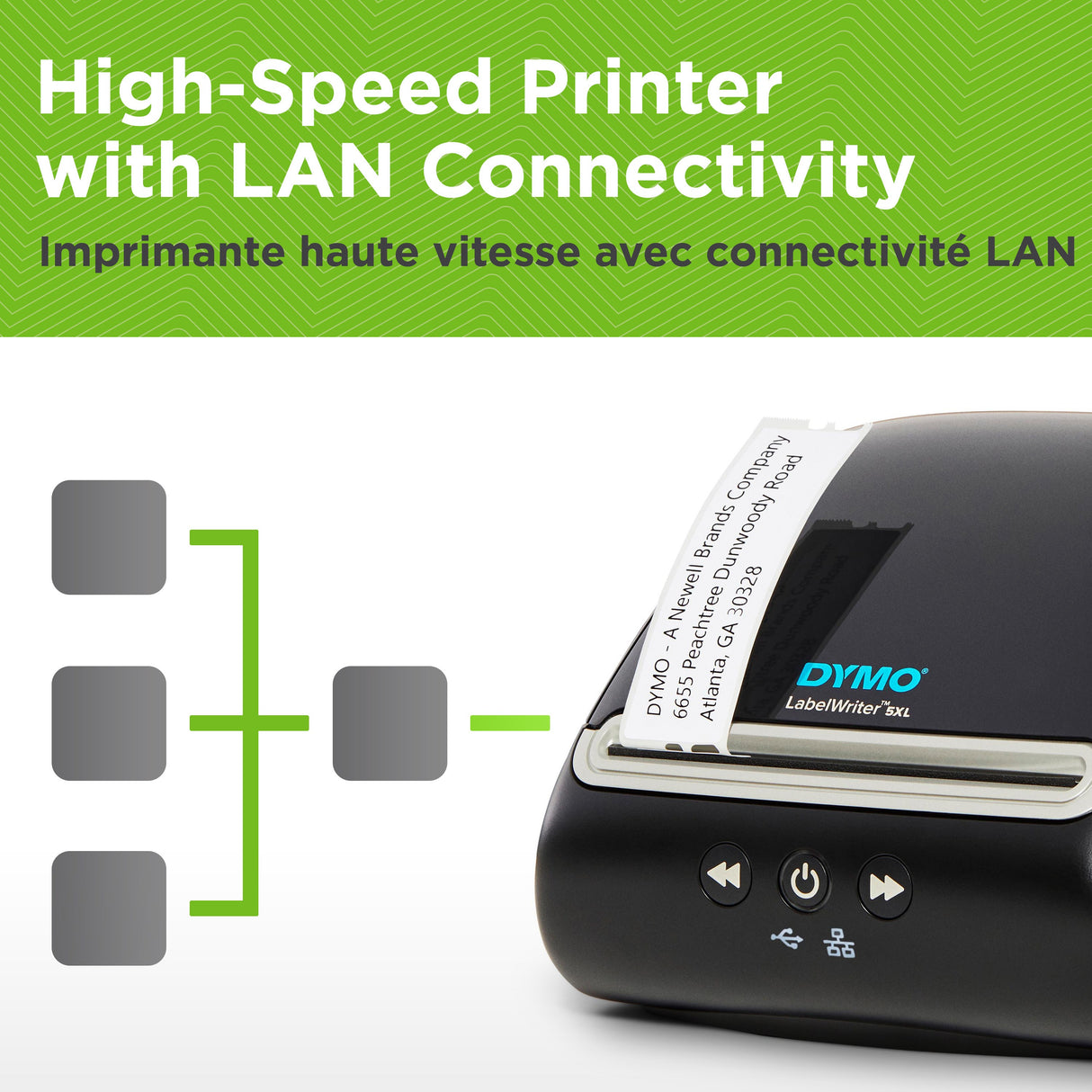 DYMO LabelWriter 5XL – Etiketprintere (billede 5)