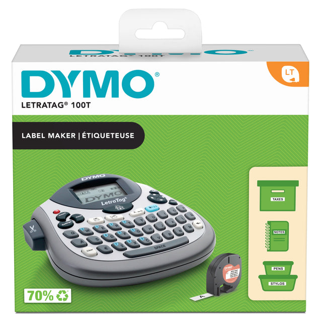 Dymo Letratag Qwerty LT-100-T – Labelprintere (billede 1)