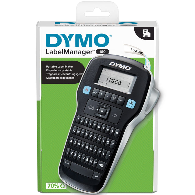 Dymo LabelManager 160 black – Labelprintere (billede 1)