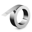 Dymo Tape Rhino 12mmx4,8m non-adhesive alu – Labeltape (billede 1)