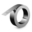 Dymo Tape Rhino 12mmx6,4m non-adhesive steel – Labeltape (billede 1)