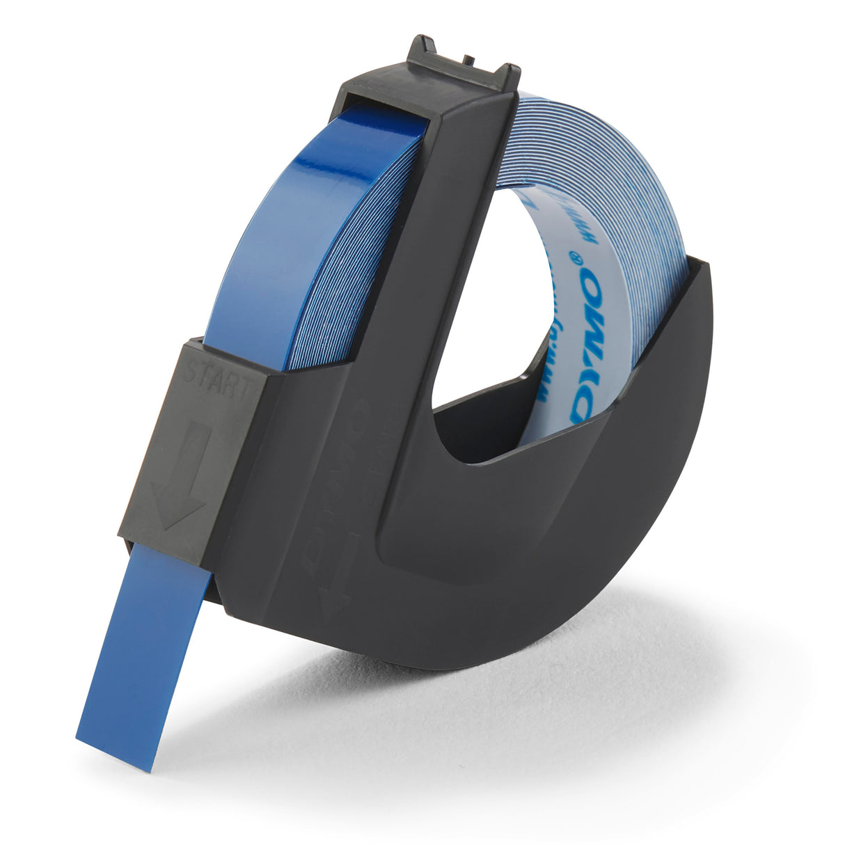 Dymo Tape Embosser 9mm x 3m blue – Labeltape (billede 1)