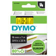 Dymo Tape D1 19mmx7m black/yellow – Labeltape (billede 1)