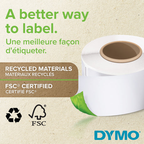 Dymo Label Addressing 36x89 perm white (24 rl of 260 labels) (billede 2)