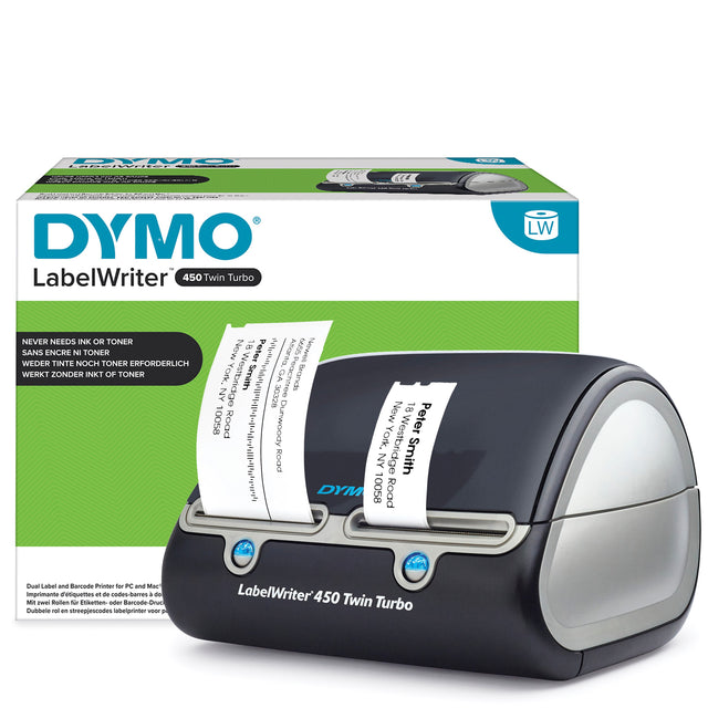 DYMO LabelWriter 450 Twin Turbo etiketprinter – Etiketprintere (billede 1)