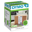 DYMO etiket 104x159mm 220/rl – Labeltape (billede 1)