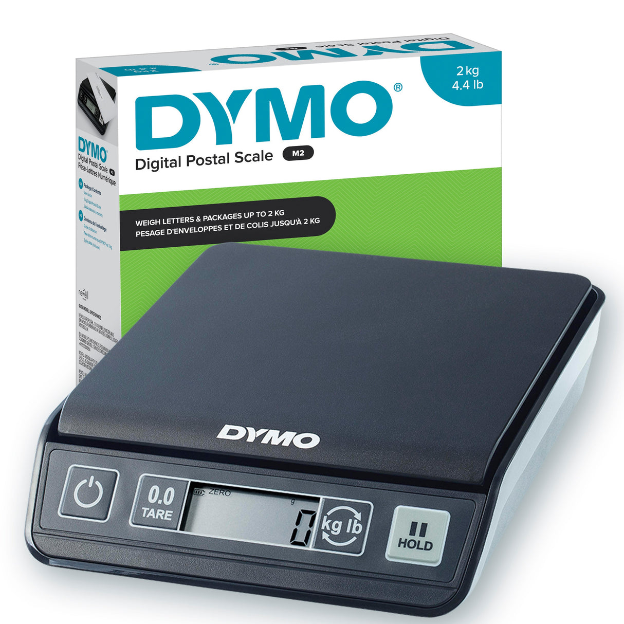 Dymo Scale M2 Mail and shipping 2 kg – Brev- & pakkevægte (billede 2)
