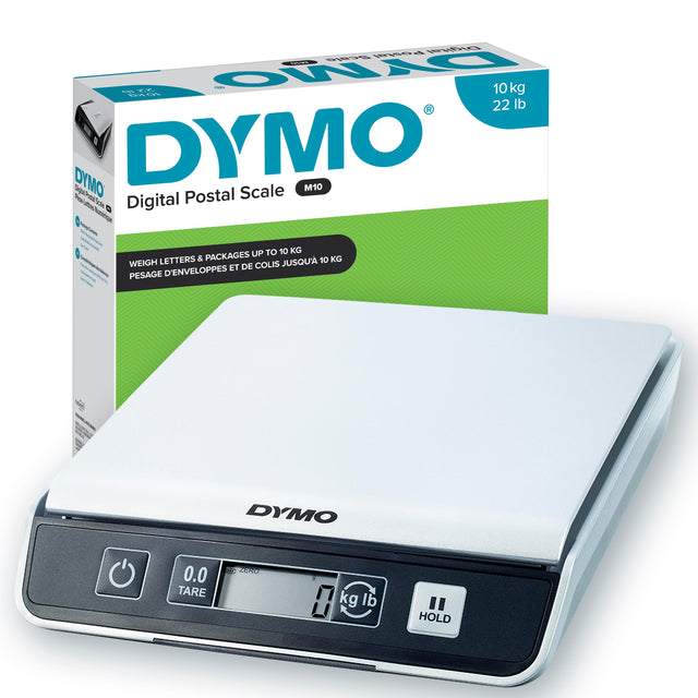 Dymo Scale M10 Mail and shipping 10 kg – Brev- & pakkevægte (billede 1)