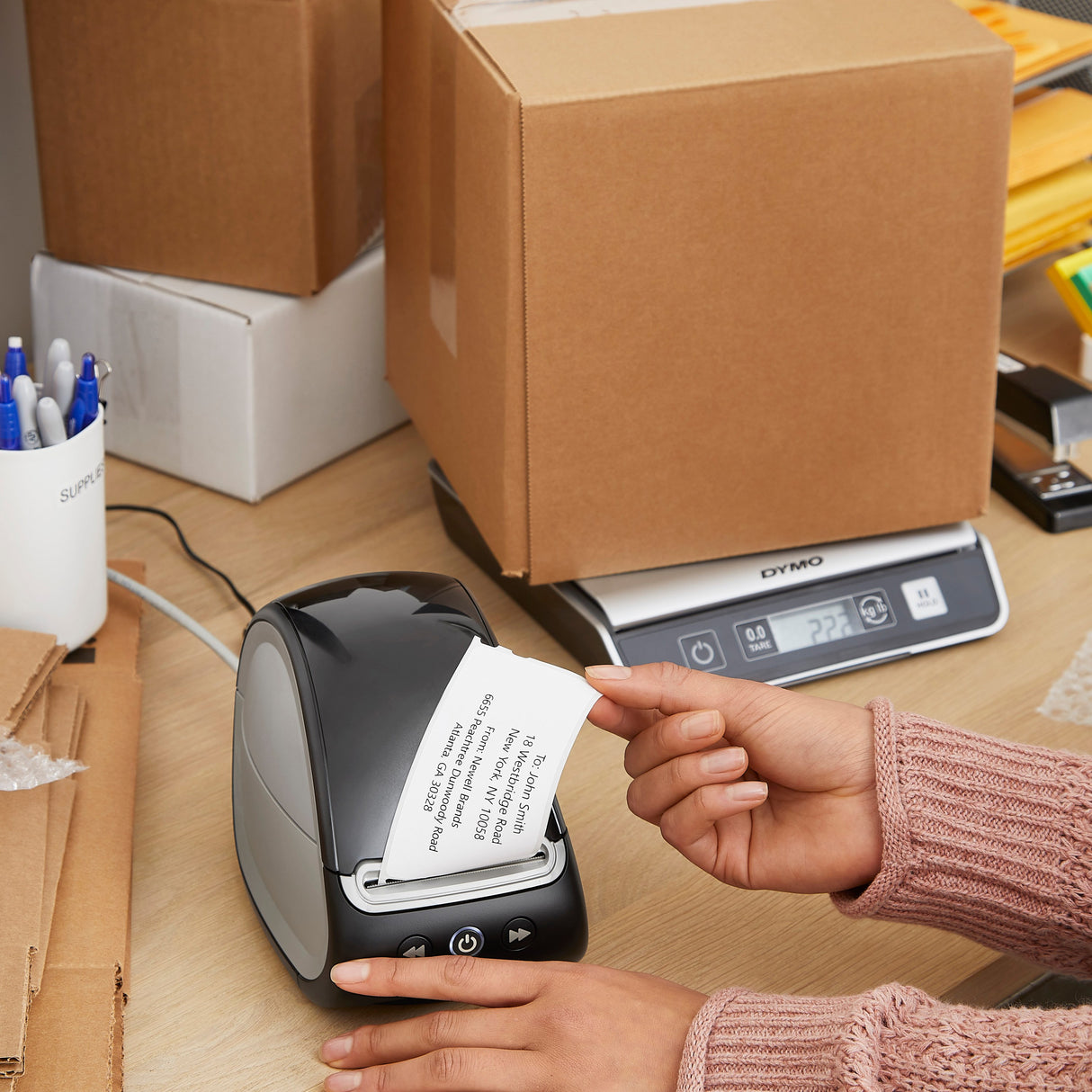 Dymo Scale M10 Mail and shipping 10 kg – Brev- & pakkevægte (billede 4)