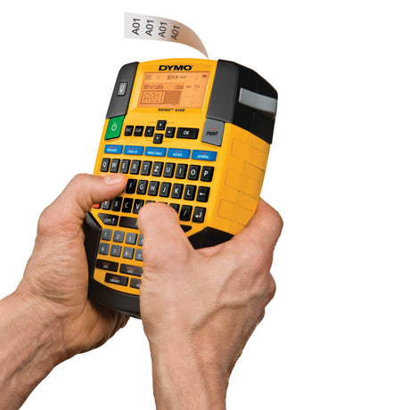 Dymo Rhino 4200 pro machine orange/black – Labelprintere (billede 2)