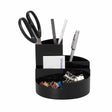Naga A/S Skrivebordsorganizer MAULroundbox, sort – Kontorartikler (billede 1)