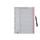 Register PP A4 1-20 grå – image 4