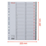 Register PP A4 1-54 grå – image 3