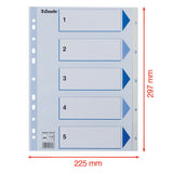 Register PP A4 1-5 hvid – image 2