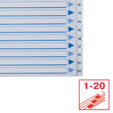 Register PP A4 1-20 hvid – image 5