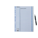 Esselte Register PP A4 1-31 hvid – Plastregistre (billede 4)