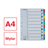 Register Mylar karton A4 1-10 – image 2