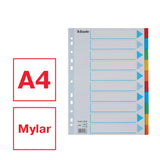 Faneblade karton A4 10-delt – image 2