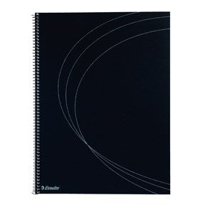 Spiralblok u/H A4 linieret 75ark 75g