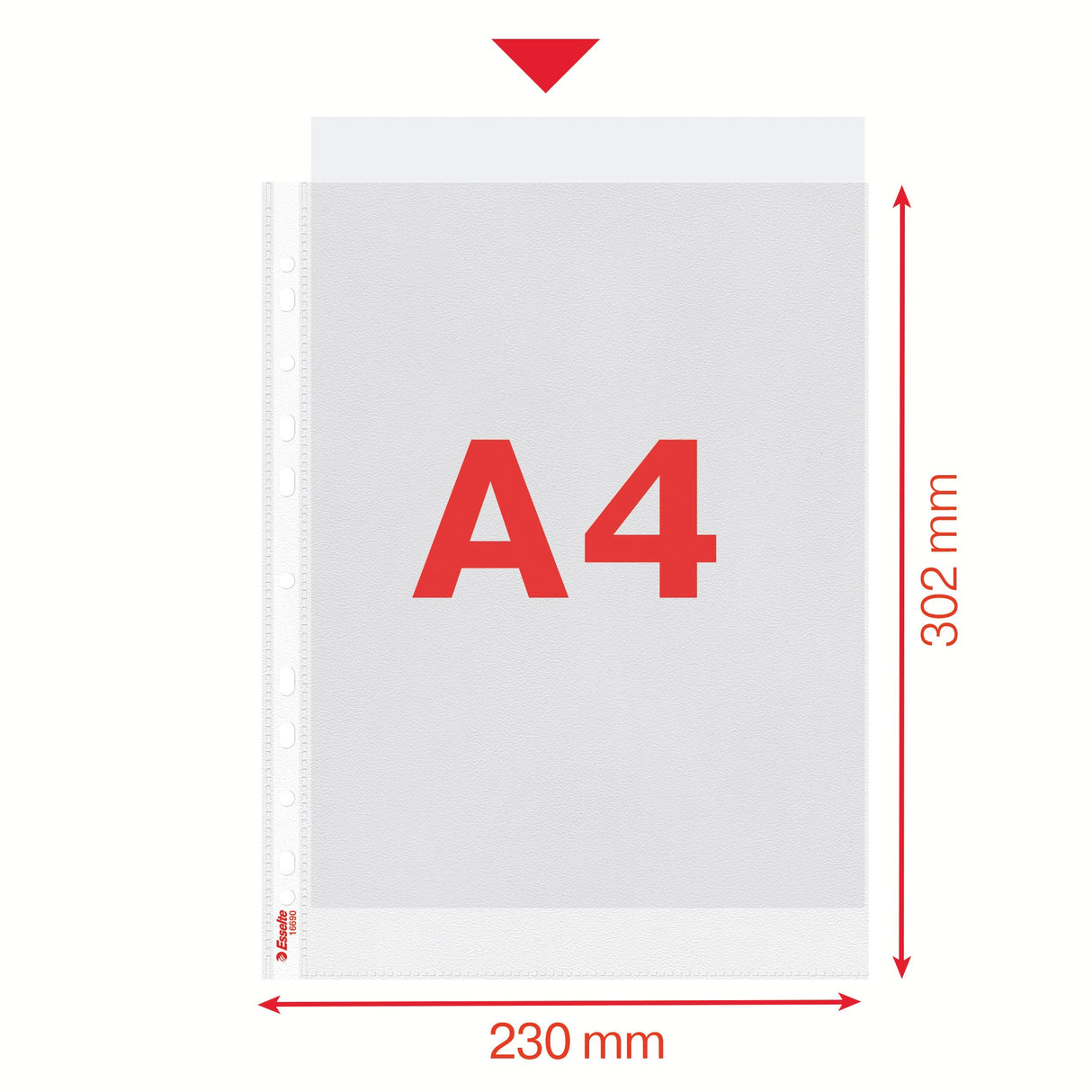 Lomme 30my PP præget A4 TÅ (100) – image 3