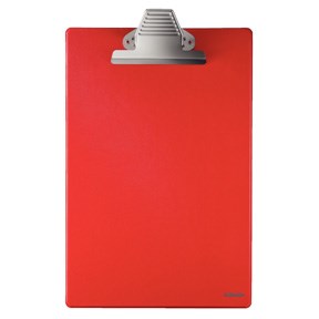 Clipboard u/forside PP A4 rød – image 1