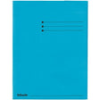 3-klap mappe Rainbow karton A4 blå