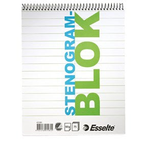 Universalblok/stenogram m/spiral 75ark – image 1