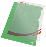 Omslag 105my PP præget A4 grøn (100) – image 4