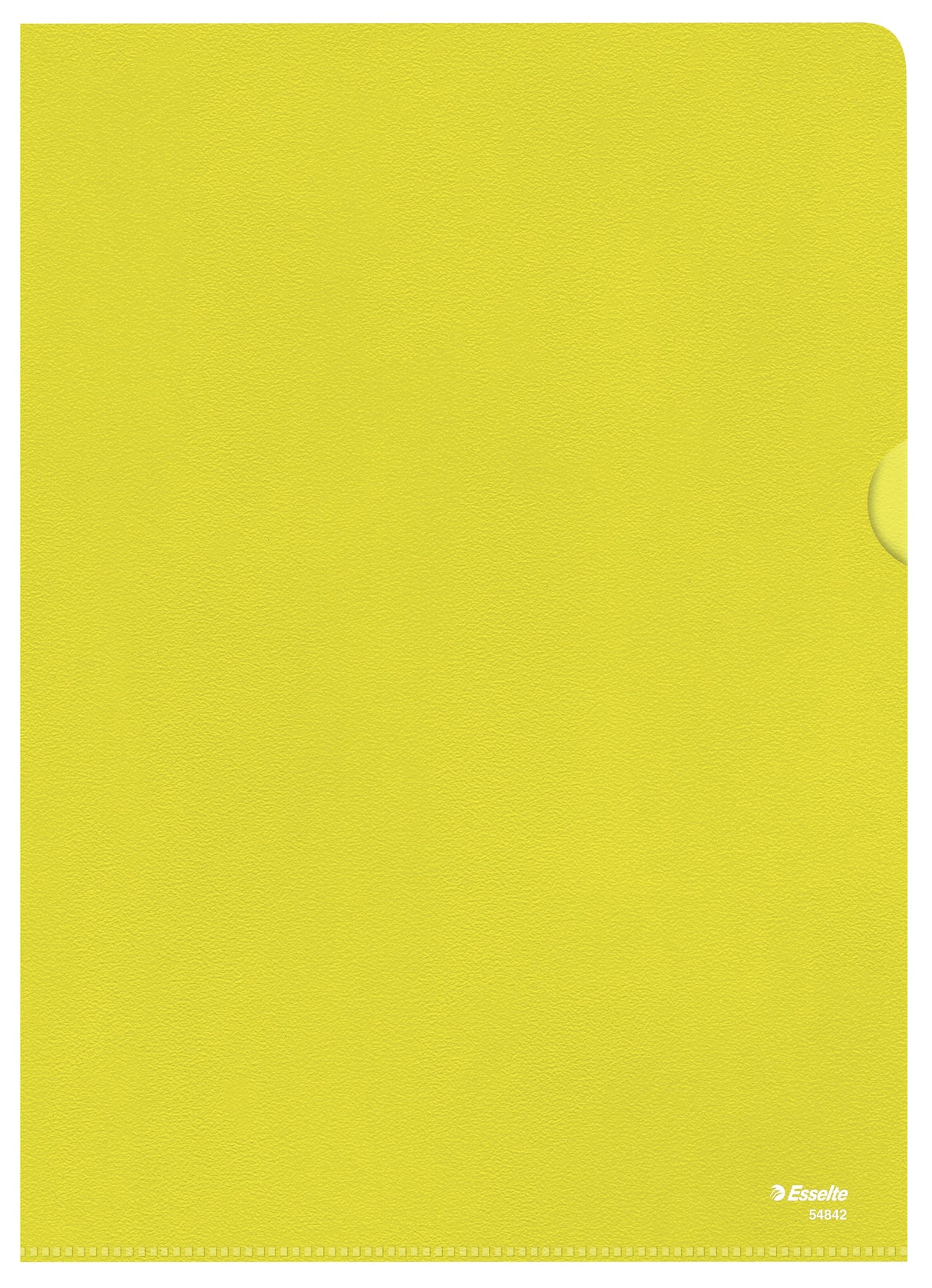 Omslag 105my PP præget A4 gul (100) – image 1