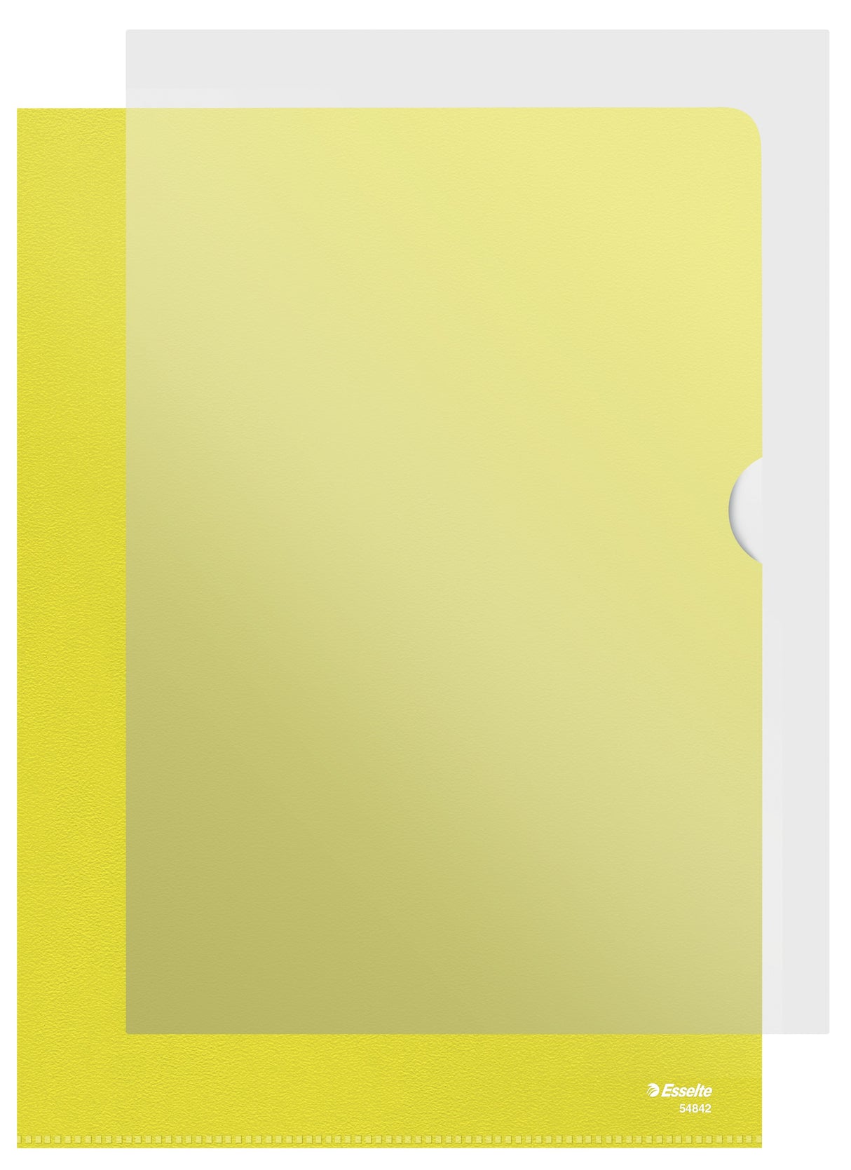 Omslag 105my PP præget A4 gul (100) – image 5