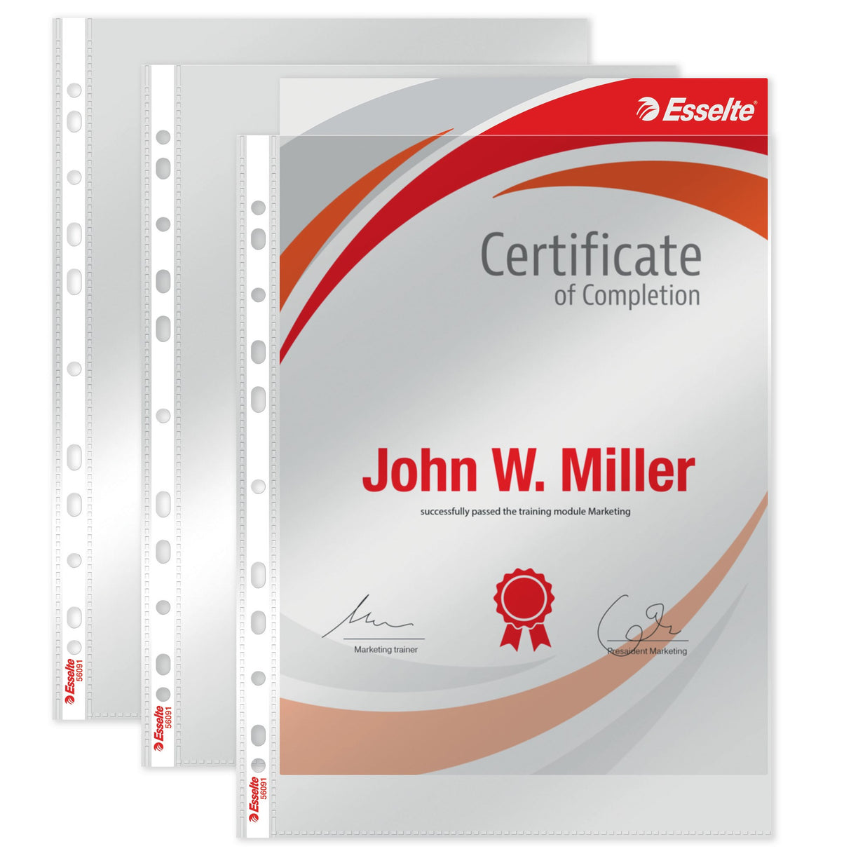 Lomme 105my PP glasklar A4 TÅ (10) – image 5