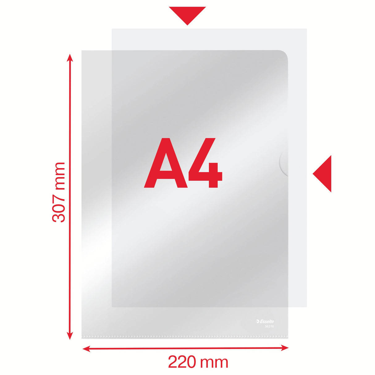 Omslag 105my PP glasklar A4 (100) – image 4