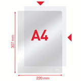 Omslag 105my PP glasklar A4 (100) – image 4