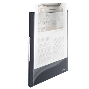 Esselte Displaybog panorama PP 20 lom sort – Sorteringsmapper (billede 1)