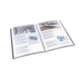 Esselte Displaybog panorama PP 20 lom sort – Sorteringsmapper (billede 2)