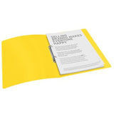 Ringbind Vivida PP A4 2RR 16mm gul