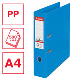 Brevordner No1 Vivida PP A4 75mm blå