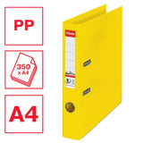 Brevordner No1 Vivida PP A4 50mm gul