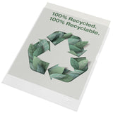 Omslag recycled 100my PP præg A4 (100) – image 1