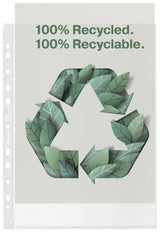 Lomme recycled 100my PP præg A4 (50) – image 3