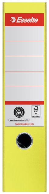 Brevordner No1 POB recycle A4 75mm gul