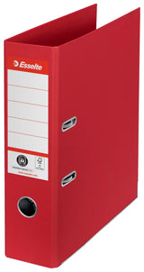 Brevordner No1 POB recycle A4 75mm rød