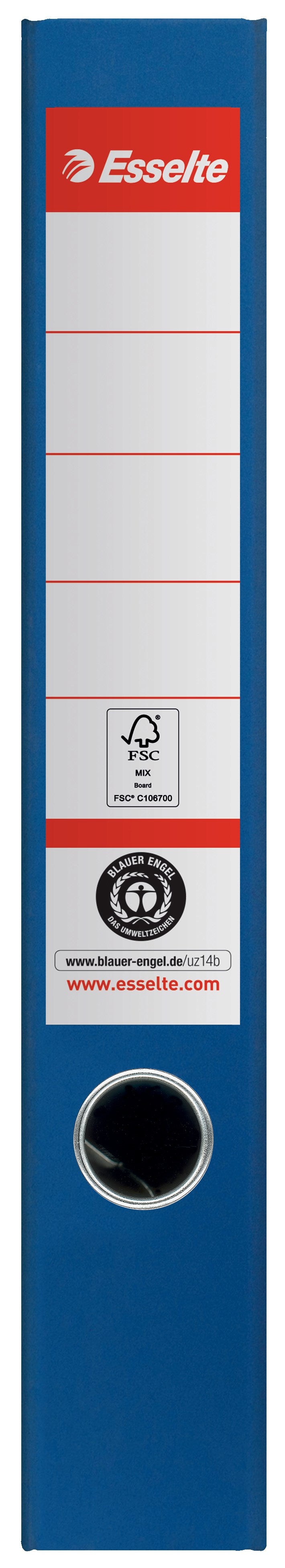 Brevordner No1 POB recycle A4 50mm blå