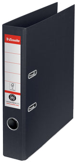 Brevordner No1 POB recycle A4 50mm sort