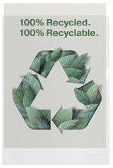 Omslag recycled 100my PP præg A4 (20) – image 1