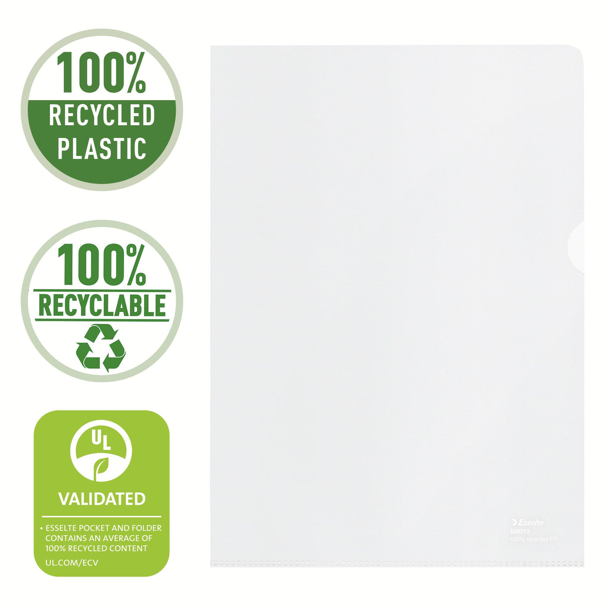 Omslag recycled 100my PP præg A4 (20) – image 2