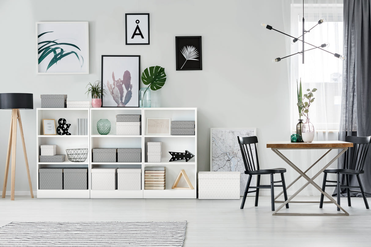 Opbevaringsboks Esselte Home L grå (3)