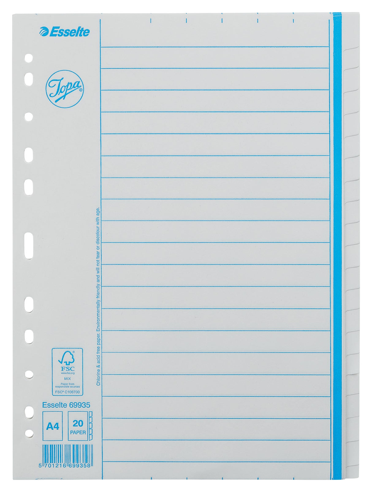 Register Jopa A4/20 otryckt – image 1