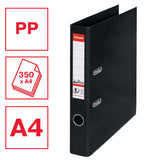 Brevordner No1 Power PP A4 50mm sort